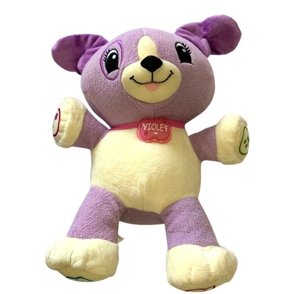 My Pal Violet Leap Frog Musical Talking Plush Stuffed Animal Doll Toy Purple Int - Picture 2 of 7